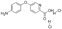 5-(4-aMinophenoxy)pyridine-2-carboxylic acid dihydrochloride Struktur