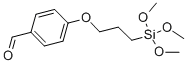 3-(4-Formylphenoxy)propyltrimethoxysilane Struktur