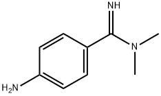 Benzenecarboximidamide, 4-amino-N,N-dimethyl- (9CI) Struktur