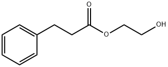 2-hydroxyethyl 3-phenylpropionate Struktur