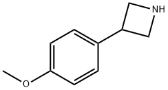 3-(4-Methoxyphenyl)azetidine Struktur