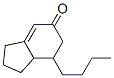 7-Butyl-1,2,3,6,7,7a-hexahydro-5H-inden-5-one Struktur