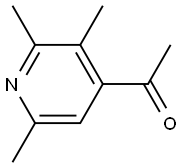 Ethanone, 1-(2,3,6-trimethyl-4-pyridinyl)- (9CI) Struktur