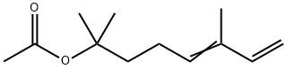 1,1,5-trimethylhepta-4,6-dienyl acetate Struktur