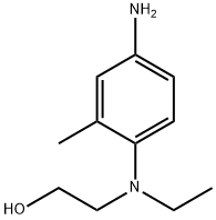 2-[4-Amino(ethyl)-2-methylanilino]-1-ethanol Struktur