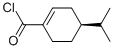 1-Cyclohexene-1-carbonyl chloride, 4-(1-methylethyl)-, (S)- (9CI) Struktur