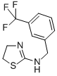 2-((m-Trifluoromethylbenzyl)amino)-2-thiazoline Struktur