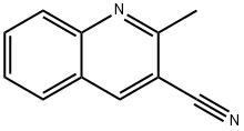 2-Methylquinoline-3-carbonitrile Struktur