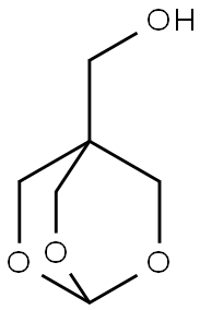 3,5,8-Trioxabicyclo[2.2.2]octane-1-methanol Struktur