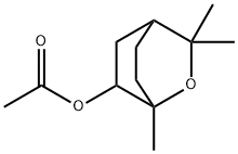 1,3,3-trimethyl-2-oxabicyclo[2.2.2]octan-6-yl acetate Struktur