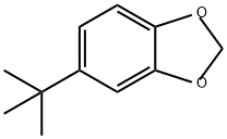 5-tert-butyl-1,3-benzodioxole Struktur