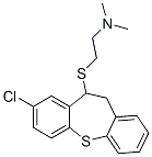 8-Chloro-10-[[2-(dimethylamino)ethyl]thio]-10,11-dihydrodibenzo[b,f]thiepin Struktur