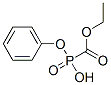 ethoxycarbonyl-phenoxy-phosphinic acid Struktur