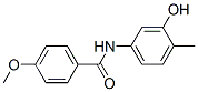 Benzamide, N-(3-hydroxy-4-methylphenyl)-4-methoxy- (9CI) Struktur