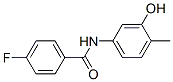 Benzamide, 4-fluoro-N-(3-hydroxy-4-methylphenyl)- (9CI) Struktur