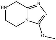 1,2,4-Triazolo[4,3-a]pyrazine,5,6,7,8-tetrahydro-3-methoxy-(9CI) Struktur