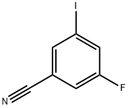 3-FLUORO-5-IODOBENZONITRILE Struktur