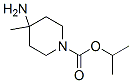 1-Piperidinecarboxylicacid,4-amino-4-methyl-,1-methylethylester(9CI) Struktur