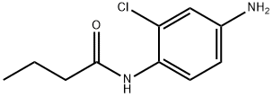 N-(4-amino-2-chlorophenyl)butanamide Struktur