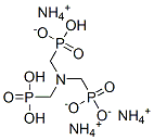 triammonium trihydrogen [nitrilotris(methylene)]trisphosphonate Struktur