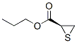 Thiiranecarboxylic acid, propyl ester, (S)- (9CI) Struktur