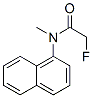 2-Fluoro-N-methyl-N-naphthalenylacetamide Struktur