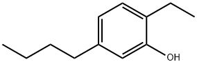 3-Butyl-6-ethylphenol Struktur