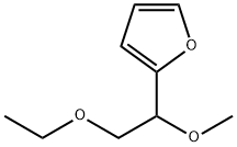 2-(2-Ethoxy-1-methoxyethyl)furan Struktur