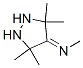 Methanamine,  N-(3,3,5,5-tetramethyl-4-pyrazolidinylidene)- Struktur