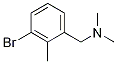 BenzeneMethanaMine, 3-broMo-N,N,2-triMethyl- Struktur