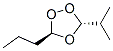 1,2,4-Trioxolane,3-(1-methylethyl)-5-propyl-,trans-(9CI) Struktur