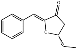 3(2H)-Furanone,5-ethyldihydro-2-(phenylmethylene)-,(2Z,5S)-(9CI) Struktur