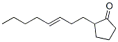 Cyclopentanone, 3-(1E)-1-octenyl-, (3S)- (9CI) Struktur