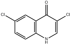 4(1H)-Quinolinone,  3,6-dichloro- Struktur