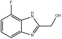 1H-Benzimidazole-2-methanol,  4-fluoro-  (9CI) Struktur