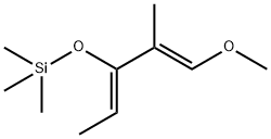 (E,Z)-1-Methoxy-2-methyl-3- (trimethylsilyloxy)-1,3-pentadiene Struktur