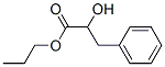 propyl 2-hydroxy-3-phenyl-propanoate Struktur