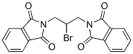 2-[2-bromo-3-(1,3-dioxoisoindol-2-yl)propyl]isoindole-1,3-dione Struktur