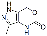 Pyrazolo[4,3-d][1,3]oxazin-5(1H)-one,  4,7-dihydro-3-methyl- Struktur