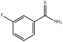 3-フルオロチオベンズアミド 化學(xué)構(gòu)造式