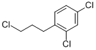 2,4-dichloro-1-(3-chloropropyl)benzene Struktur