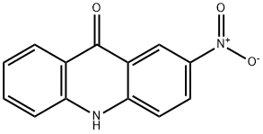 2-nitro-10H-acridin-9-one Struktur