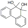 9,10-dimethylphenanthrene-9,10-diol Struktur