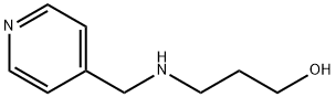 3-[(PYRIDIN-4-YLMETHYL)-AMINO]-PROPAN-1-OL Struktur