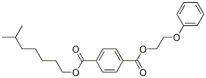 isooctyl 2-phenoxyethyl terephthalate Struktur