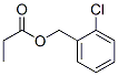 (2-chlorophenyl)methyl propanoate Struktur