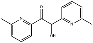 hydroxy(6-methyl-2-pyridyl)methyl 6-methyl-2-pyridyl ketone Struktur