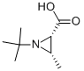 2-Aziridinecarboxylicacid,1-(1,1-dimethylethyl)-3-methyl-,cis-(9CI) Struktur