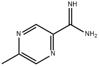 5-METHYL-PYRAZINE-2-CARBOXAMIDINE Struktur