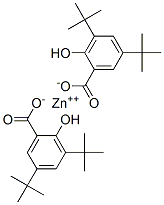 3,5-DI-TERT-BUTYLSALICYLIC ACID, ZINC SALT Struktur